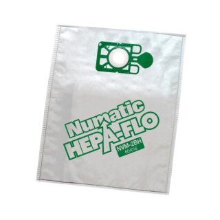 Numatic Hepa-Flo Filtersäcke NVM-2BH