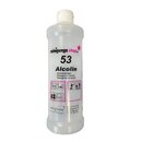 Dosierflasche 500 ml. bedruckt 53 Alcolin Aloholreiniger