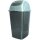 Abfalleimer mit Schwenkdeckel 65 Liter anthrazit