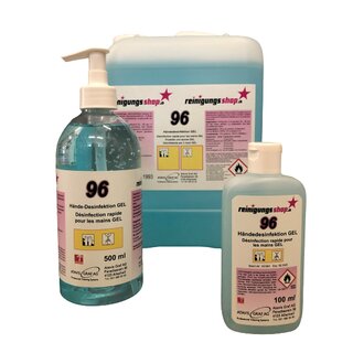 96 Hndedesinfektion Gel 5 Liter Bidon