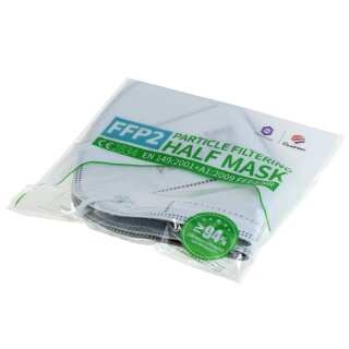 FFP2 Maske verstellbar Pack 40 Stück