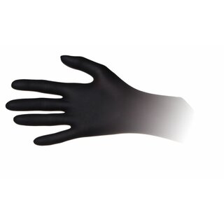 Einweghandschuh Nitril 35 schwarz x-large