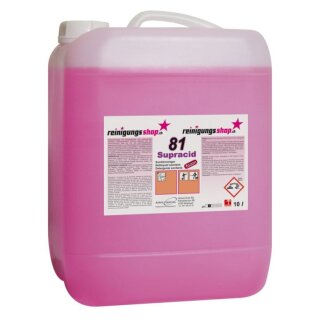 81 SUPRACID Sanitärreiniger foam